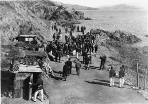 German internees on Somes Island