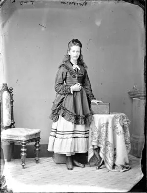 Morrison daughter - Photograph taken by Thompson & Daley of Wanganui