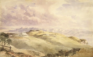[Barraud, Charles Decimus] 1822-1897 :The barracks, Napier. [ca 1866].