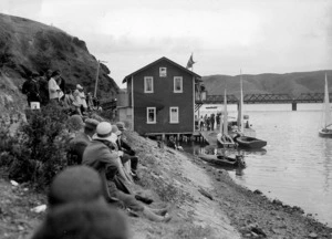 Outside the Paremata Boating Club