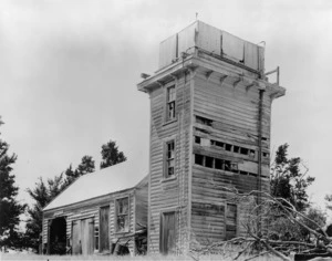 Bidwill's old tank stand and stables at Pihautea