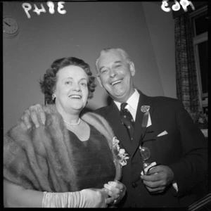 Prime Minister Keith Holyoake and his wife Norma