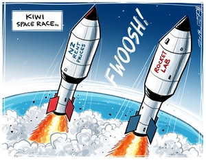 Kiwi space race..
