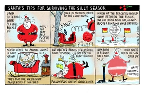 Santa's tips for surviving the silly season