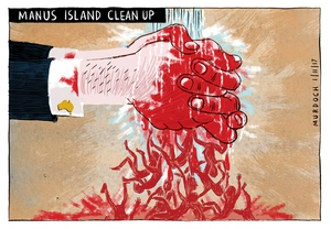 Manus Island clean up
