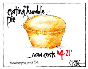 Eating humble pie