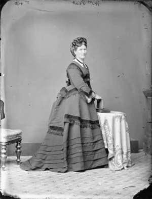 Mrs Peat - Photograph taken by Thompson & Daley