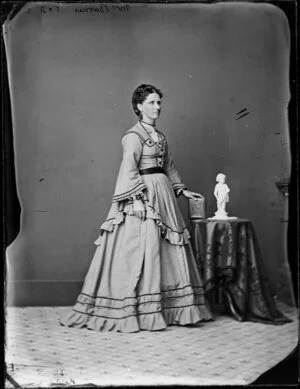 Mrs Barnes - Photograph taken by Thompson and Daley