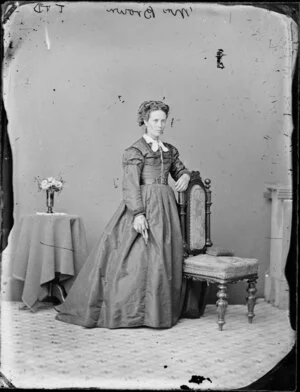 Mrs Brown - Photograph taken by Thompson & Daley