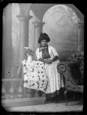 Unidentified Maori woman