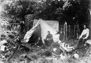 Hunters camping, Kapiti Island
