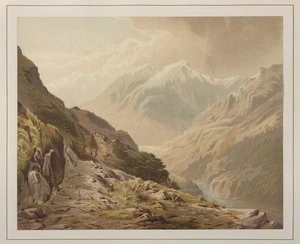 Gully, John, 1819-1888 :Wairau Gorge / John Gully, 1875. Dunedin, Marcus Ward, 1877.
