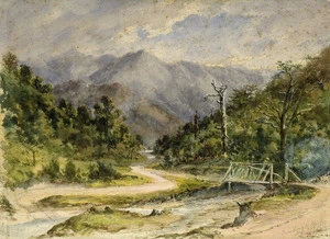 Barraud, Charles Decimus 1822-1897 :Torohonga Creek, Rimutaka Road. Nov. 27th, 1868