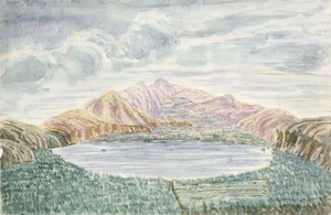 [Crawford, James Coutts] 1817-1889 :Burnham water & Glendavar - Port Nicholson N.Z. [ca 1847?]