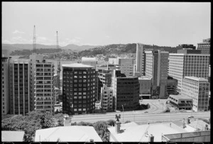 View of The Terrace, Wellington, from Talavera Terrace - Photograph taken by Ray Pigney