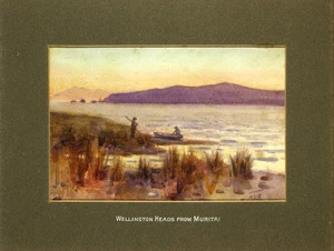 Tripe, Mary Elizabeth, 1870-1939 :Wellington Heads from Muritai. [1903?].
