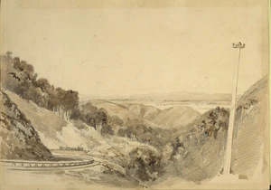 [Barraud, Charles Decimus] 1822-1897 :Rimutaka incline. [1880s?]