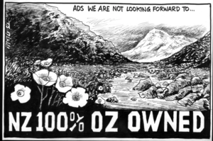 Ads we are not looking forward to... NZ 100% OZ OWNED. 17 February 2011