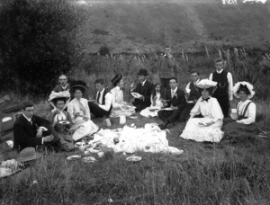 Group picnicking