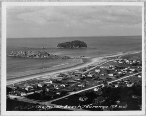 Mount Maunganui from the Mount