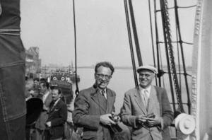 Photograph taken of C E Beeby in Holland