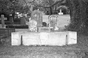 Clapham family grave, plot 4114 Bolton Street Cemetery