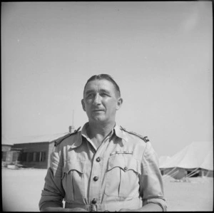 Lieutenant Colonel George Frederick Vernon Anson, Maadi, Cairo, Egypt, during World War 2