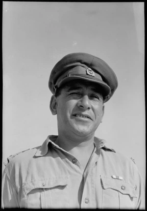 Portrait of Lieutenant Colonel K A Keiha