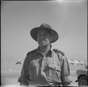 Bull, George Robert: Captain Reverend Wi Te Tau Huata in Egypt during World War II