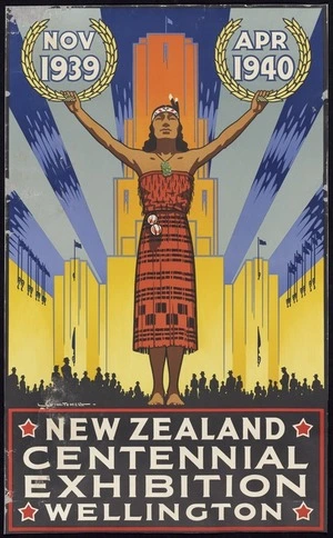 Mitchell, Leonard Cornwall, 1901-1971 :New Zealand Centennial Exhibition, Wellington. Nov 1939 [to] Apr 1940 [1939]