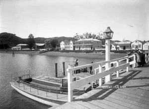 The wharf at Russell