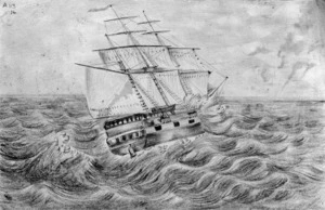 [Hilliard, George Richard] b 1801 :[The Lady Nugent on the high seas] 1840