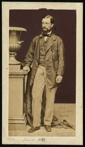 Freeman Brothers (Sydney) fl 1860-1867 (Photographers) :Portrait of Crosbie Ward 1832-1867