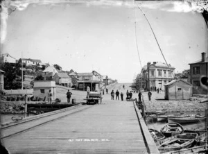 George Street Wharf and surrounding streets, Port Chalmers