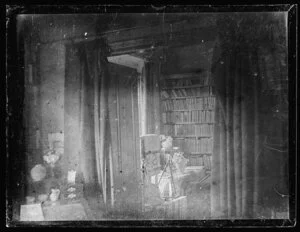 Photograph of the interior of a house