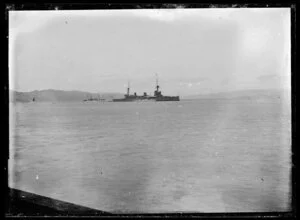 Two ships in Wellington Harbour