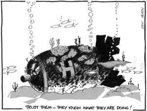 Heath, Eric Walmsley, 1923- :Trust them - they know what they are doing! [11 May 1989].