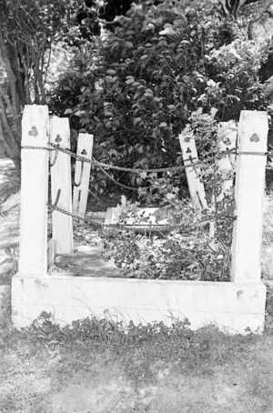 Douglas family grave, plot 2.C, Sydney Street Cemetery.