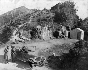 Group at the summit of the Rimutaka Hill Road