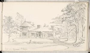 [Hodgkins, William Mathew] 1833-1898 :Isbel Lodge, Oppawa. T Hassal.[ca 1869]