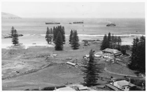 World War, 1939-1945. Norfolk Island. Kingston