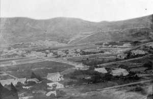 Te Aro, Wellington - Photograph taken by Reverend Arthur Henry Stock