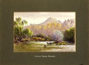 S, A, fl 1903 :Maitai River, Nelson. 1903.