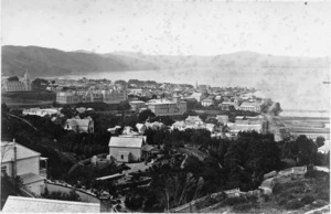 Bragge, James 1833-1908 :View of Thorndon, Wellington