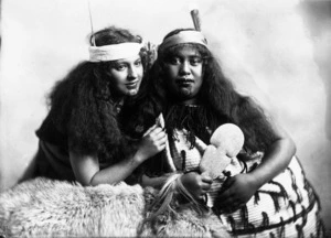 Two young Maori women