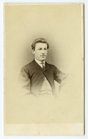 Allen, Joseph Weaver, 1821-1886: Portrait of unidentified man
