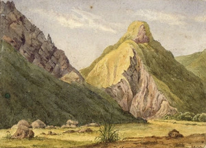 [Smith, William Mein] 1799-1869 :[Mouth of Waitetuna Stream, Cape Palliser. 1849?]