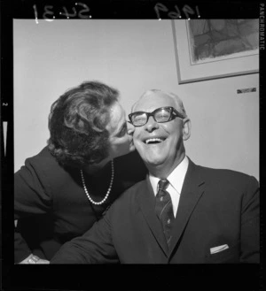 Prime Minister Keith Holyoake and his wife, Norma