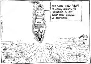 Scott, Thomas 1947- :The good thing about carrying radioactive plutonium is that everything gets out of your way... 18 November 1992.