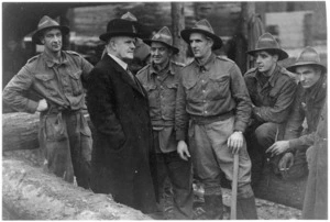 William Jordon and NZ soldiers in England